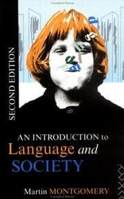 Tapa de An introduction to language and society
