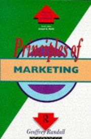 Tapa de Principles of marketing