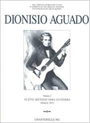 Tapa de Complete Guitar Works of Dionisio Aguado, Volume 2