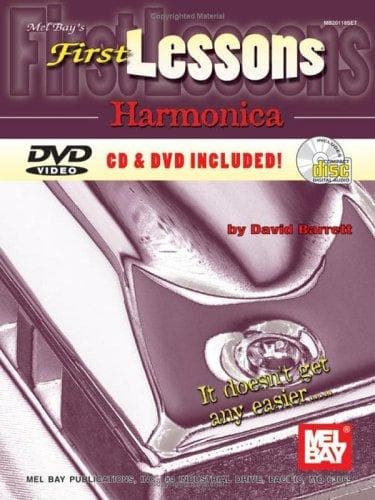 Tapa de Mel Bay's First Lessons Harmonica