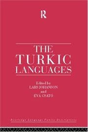 Tapa de The Turkic Languages