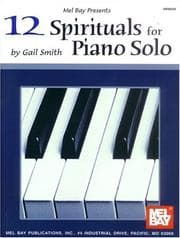 Tapa de Mel Bay 12 Spirituals for Piano Solo