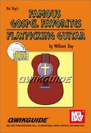 Tapa de Mel Bay Famous Gospel Favorites for Flatpicking Guitar
