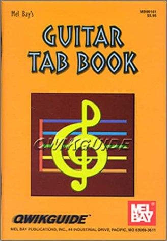 Tapa de Guitar Tab Book/ Qwik Guide Series