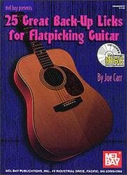 Tapa de 25 Great Back-Up Licks for Flatpicking Guitar