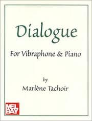 Tapa de Dialogue for Vibraphone and Piano