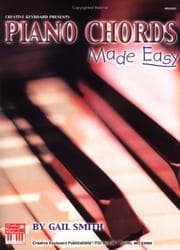 Tapa de Mel Bay Piano Chords Made Easy