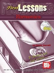 Tapa de Mel Bay First LEssons Harmonica