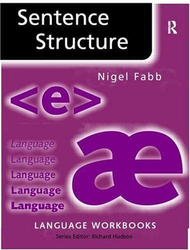 Tapa de Sentence structure