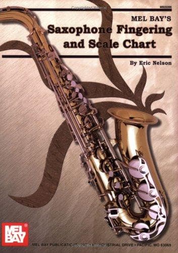 Tapa de Mel Bay Saxophone Fingering & Scale Chart