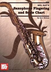Tapa de Mel Bay Saxophone Fingering & Scale Chart
