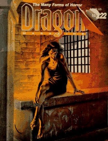 Tapa de Dragon Magazine No 222