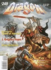 Tapa de Dragon Magazine, No 249