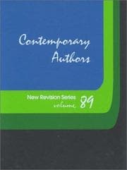 Tapa de Contemporary Authors New Revision, Vol. 89
