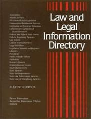 Tapa de Law and legal information directory