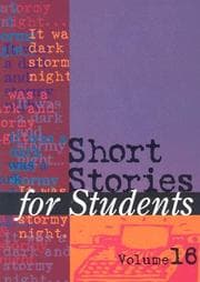 Tapa de Short Stories for Students. Volume 16