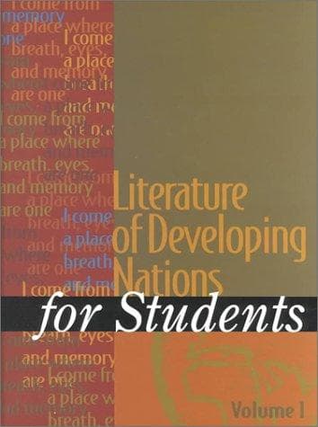 Tapa de Literature of developing nations for students