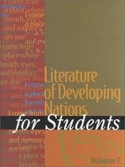 Tapa de Literature of developing nations for students