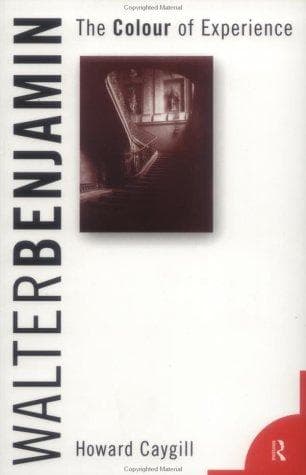 Tapa de Walter Benjamin