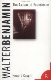 Tapa de Walter Benjamin
