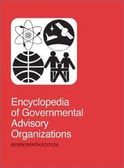 Tapa de Encyclopedia of Governmental Advisory Organizations