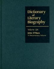 Tapa de Dictionary of Literary Biography