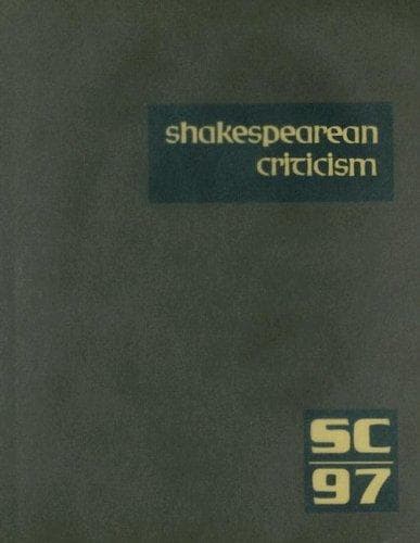 Tapa de Shakespearean Criticism