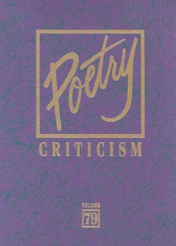 Tapa de Poetry Criticism