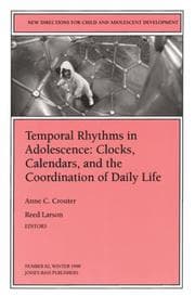 Tapa de Temporal rhythms in adolescence
