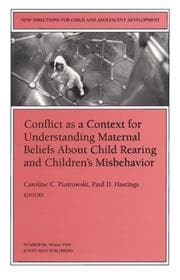 Tapa de Conflict As a Context for Understanding Maternal Beliefs about Child Rearing and Children's Misbehavior Vol. 86