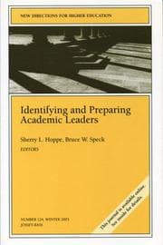 Tapa de Identifying and preparing academic leaders