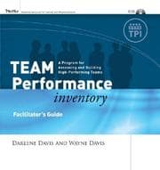 Tapa de Team Performance Inventory Set