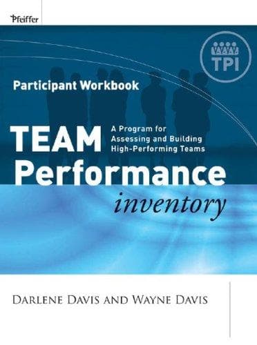 Tapa de Team performance inventory