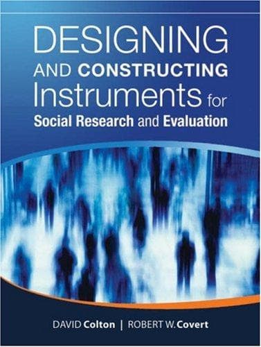 Tapa de Designing and constructing instruments for social research and evaluation