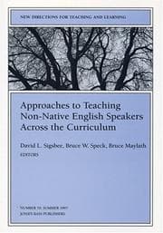 Tapa de Approaches to teaching non-native English speakers across the curriculum