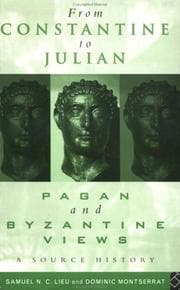 Tapa de From Constantine to Julian