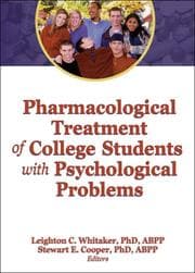 Tapa de Pharmacological treatment of college students with psychological problems