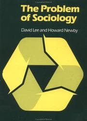 Tapa de The problem of sociology