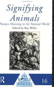 Tapa de Signifying animals