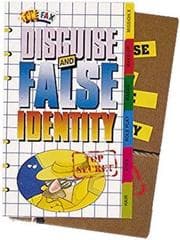 Tapa de Disguise and False Identity (Henderson Spy File Fax)