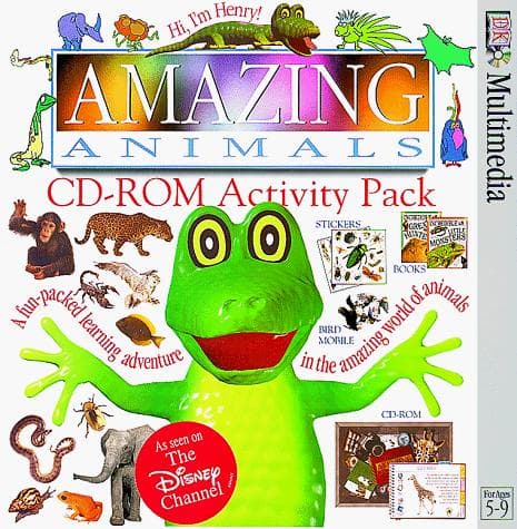 Tapa de Amazing Animals CD-ROM (mac/win)