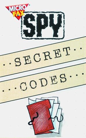 Tapa de Secret Codes (Microfax Spy Books)