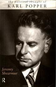 Tapa de The political thought of Karl Popper