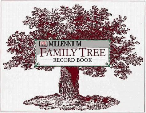 Tapa de Millennium Family Record Tree Book