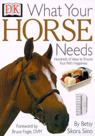 Tapa de What Your Horse Needs