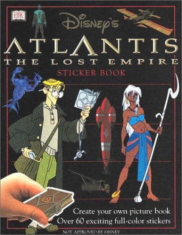 Tapa de Disney's Atlantis