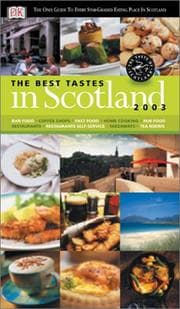Tapa de The Best Tastes of Scotland 2003 (Best Tastes in Scotland)
