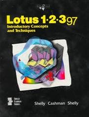 Tapa de Lotus 1-2-3 97