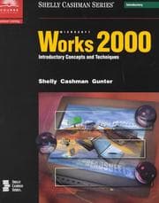 Tapa de Microsoft Works 2000
