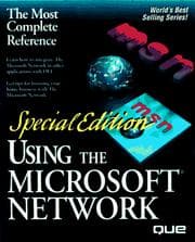 Tapa de Special Edition Using the Microsoft Network